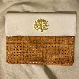 Mud Pie Sea Life Icon cork clutch